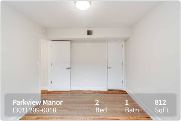 $1,829 / 2br - 812ft2 - Just right for you! A gorgeous 2 bed 1 bath apartment awaits! (Hyattsville)64040028419970122