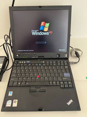 Laptop Lenovo Thinkpad X61 Windows XP Professional SP3