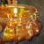 Indiana Iridescent Gold Carnival Glass Punch Bowl And 12 Cups 2 thumbnail