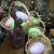 4 GIGANTIC WICKER EASTER BASKETS w/ 12 HUGE 16" BLOW MOLD COLORED EGGS 2 thumbnail