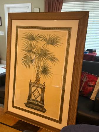 Large framed artwork 1