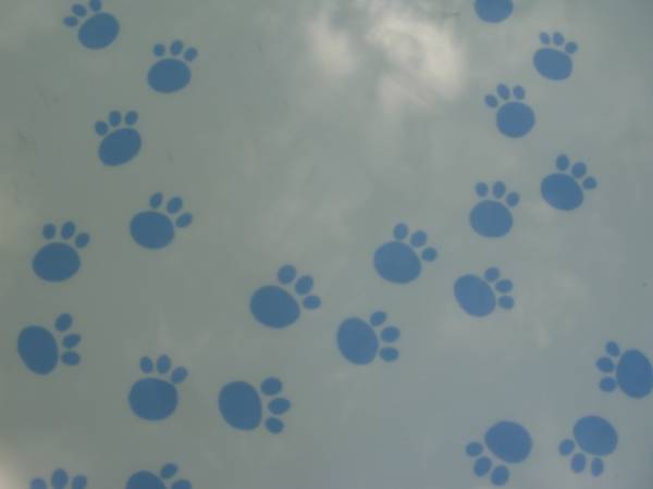 Dog New Heavy Duty Glow in Dark Paw Prints Rubberized Dog Animal Mat - $60 (Waukesha)63470634243073120