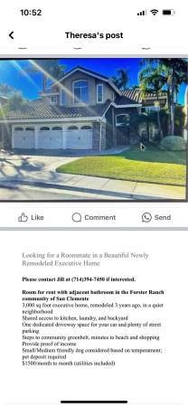 Room for rent 1