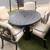 5pc Heavy Outdoor Patio Dining Table set Hanamint 2 thumbnail