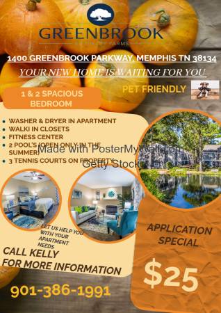 :):):):) YOUR NEW HOME IS WAITING AT GREENBROOK 1