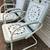 Mid Century Chair (2) Metal Outdoor Patio SET... 6 thumbnail