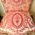 Ladies Vanity Chair pink embossed velvet on  Silk 4 thumbnail