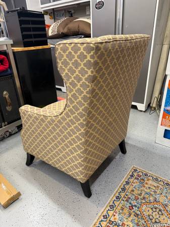 Upholstered Wing Chair from Pier 1 - $50 (Palm Springs)62946979974273121