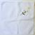 NEW Antique Hand-Embroidered Daisy Heirloom Cotton Handkerchief 3 thumbnail