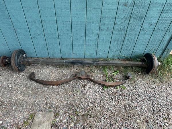 Used 2 Axle 10,400# Trailer Kit 1