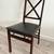 One Wooden Folding Chair with Padded Seat 4 thumbnail