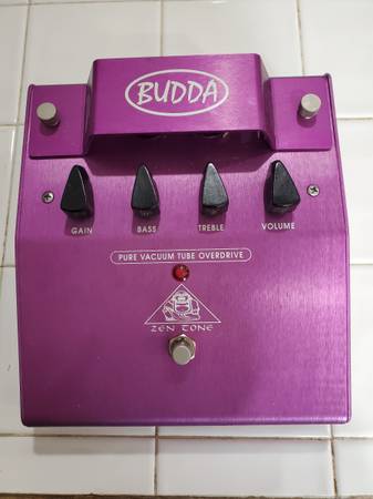 Budda Phatman tube overdrive pedal 1