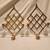 Solid Brass 3 candle accorodian wall sconces by Party Lite 1 thumbnail