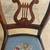 Duncan Phyfe Style Harp Back Side Chair 3 thumbnail