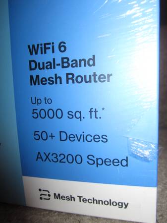 New in Sealed Box Linksys Arena Pro 6 Router Mesh System 2 Pk - $90 (Sparks/Reno)63471087342209123