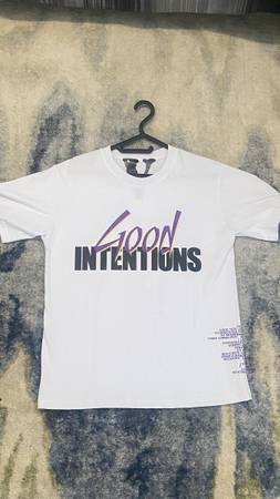 Vlone x NAV ‘Good Intentions’ Tee – Rare – Size Medium 1