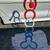 Horse shoes- toilet paper holder / stand...red, white and blue- vintag 1 thumbnail
