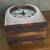 Vintage Mid Century Wood Mantle Clock 5 thumbnail