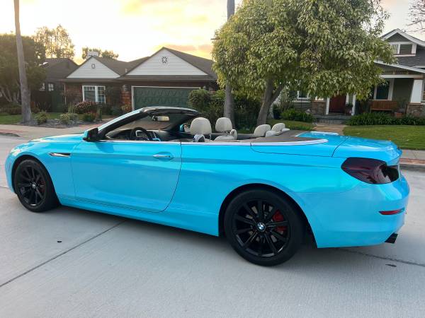 2012 BMW 640i Convertible 2D 3.0 Turbo 75k miles - $15,500 (San diego)63470773128065124