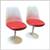 Eero Saarinen For Knoll Studio Tulip Swivel Chairs, Pair 1 thumbnail