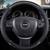 Steering wheel cover leather carbon dark gray 15 1/2’’ New 6 thumbnail
