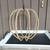 ❗Last Chance - CLEARANCE❗ Metal / Rope Pumpkin 14" 2 thumbnail