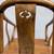 Chinese 19th C. Fabulous Carved Elm Wood Horseshoe Monk Chair - RLP 4 thumbnail