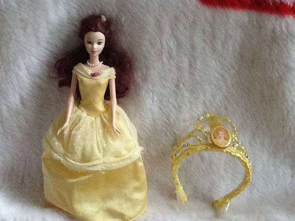 Disney Belle Doll (Beauty and the Beast) + Tiara for your Daughter 1