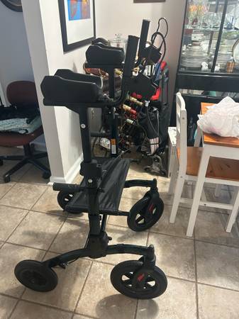 Upright Walker - Foldable Upright Walker with 12” Front Wheels 1