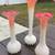 Set of 3 Vintage Tall Vases 5 thumbnail