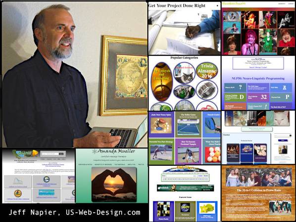 Website Construction, Repair, SEO, New Sites from $100, US-Based 1