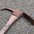 Mattock type antique pick axe 33" long with 14" pick and adze head 6 thumbnail