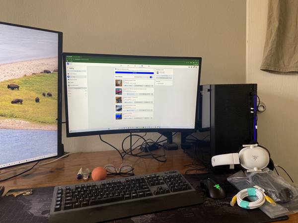 Desktop Setup RTX 3060TI 1