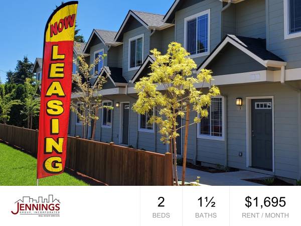 $1,695 / 2br - 830ft2 - Townhouse at Cherry Blossom Village! Pet accepted! 46 Owosso Dr #24 (Eugene)63977276506627120