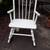 Beautiful Mid Century Child's White Rocking Chair by Hedstrom 1 thumbnail
