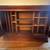 Antique Early 20th Century Console Wood Cabinet Originally Used at Post Office 4 thumbnail