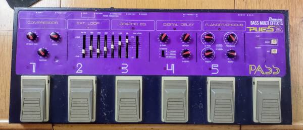 Ibanez PUE5B Multieffects Pedal by Maxon 1