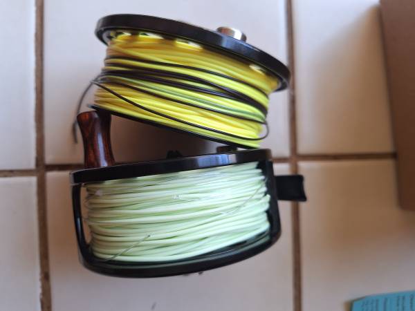 BAUER MX3 FLY REEL W EXTRA SPOOL 1