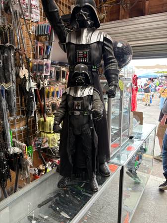 Two Darth Vader statues $224 1