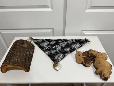 Reptile Enclosure Accessory Set – 3 Pieces 1