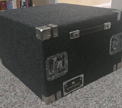 Grundorf 6 Space Rackmount Hard Case (burlingame)63696360624259120