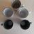 Elama Assorted Gray Mugs, Set Of 5, 12 Oz. 6 thumbnail