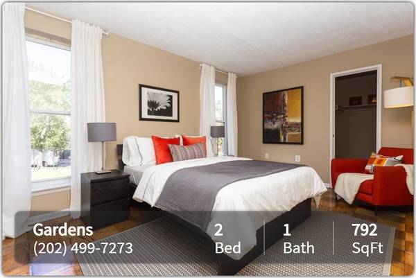 $1,499 / 2br - 792ft2 - Your pets deserve the best! Come to our Pet-Friendly 2 BD / 1 BA. (Washington - Eastover Shopping Center)63896039611778120