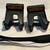 "WELLGO" BICYCLE PEDAL SET #MT-14-R with TOE CLIPS, REFLECTORS, STRAPS 1 thumbnail