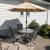 Patio Table and Chairs with Umbrella - seats 4 1 thumbnail
