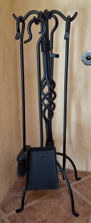 Hand-forged Fireplace Tools 1