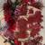 Christmas Decor Lot Red Glitter Sparkly Bushes Stems Spikes Garland Spheres Leaf 1 thumbnail
