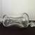 Vintage Hand Blown Holmegaard Clear Glass Kluk Kluk Bottle w/Crown Stopper 7 thumbnail