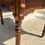 Antique Walnut Table w/2 Pressed Back Chairs-Set 2 thumbnail
