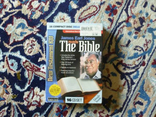 NEW The Bible James Earl Jones Reads 1